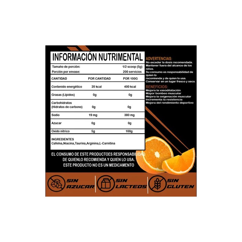 Aminoacidos Bcaas Klokan 1kg 200 Servicios Varios Sabores