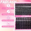 FADLASH Cluster Lashes Kit Volume Lash Cluster Kit 2 Thicknesses