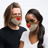WEDDINGSTAR 3-Ply Adult Winter Washable Cloth Face Mask Reusable and