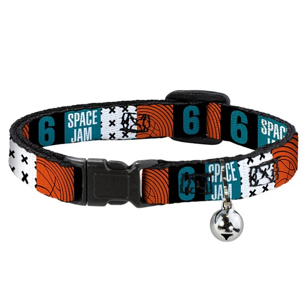Cat Collar Breakaway with Bell Space Jam 2 Number 6