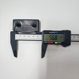 NANSHINE 20PCS 55.5-57mm Replacement Bed Slat Holders Kits Bundles Plastic End Caps Holders