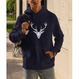 Hippowarehouse Geometric Stag Baseball Cap hat Premium Printed 5 Panel OneSize Adults Burgundy