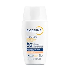 BIODERMA, Bloqueador Solar Facial Ultra fluido, Photoderm XDefense FPS 50+, Tono Claro, Detox Diario, 40 ml