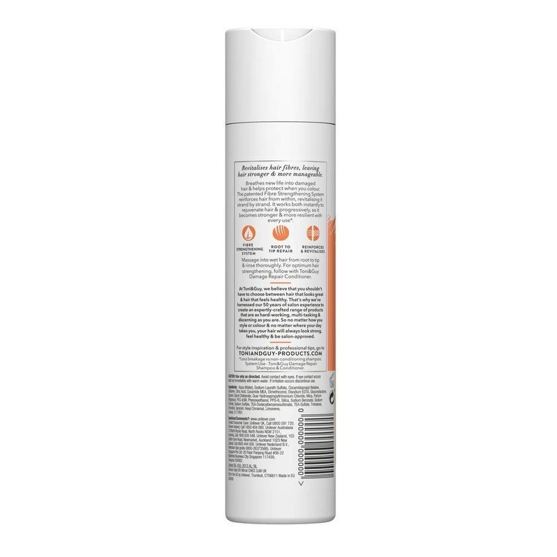Toni & Guy Cleanse Damaged Hair Shampoo 250ml