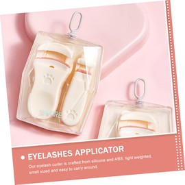 Baluue 2pcs Travel Eyelash Curlers Lash Curler Professional Eye Lash Brush Head for Natural Curling