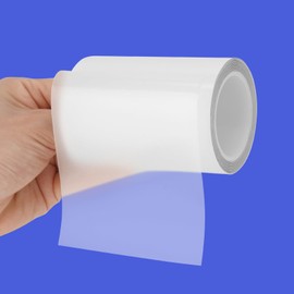 Inflatable Patch Repair Kit, 3.15IN x 9FT Clear TPU Pool Patch Repair Tape Waterproof Heavy Duty for Pool Floats, Air Mattress, Bounce House, Tent, Inflatable Toys,Swimming Ring