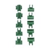 100Pcs Gardening Fixed Cross Clip Plastic Plant Buckle Clamp Clip