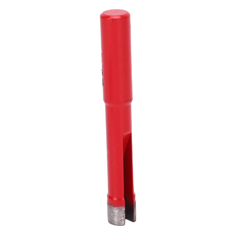 5Pcs Saw Bit Set FlatTooth Diamond Particles Red Coated Drill
