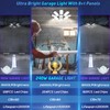 ISKYDRAW LED Garage Light Bulb, 240W Garage Lighting 24000LM with