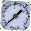 TEHAUX Water Pressure Gauge 0-60psi Vacuum Gauge Tester Mini and