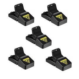 Reusable Mouse Trap, Mice Traps for Indoors and Outdoors That Kill Instantly, Effective Rodent Trap, Rat Trap 5PCS