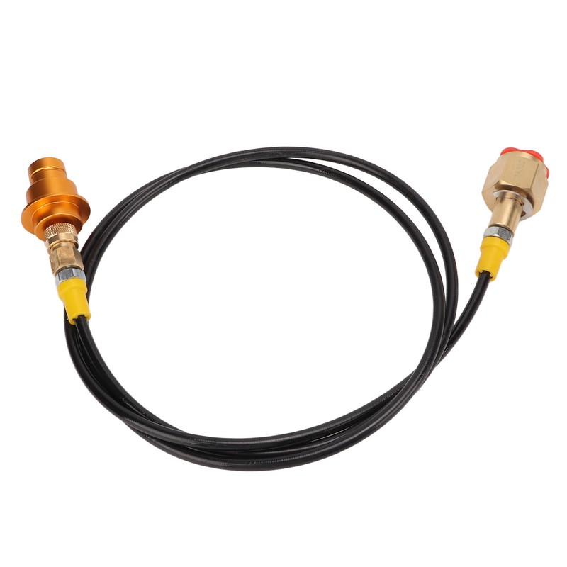 CO2 Tank Adapter Hose 60 Inch Brass ABS Soda Machine