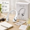 Portable Bladeless Neck Fan for Hands-Free Cooling – Foldable 3-Speed
