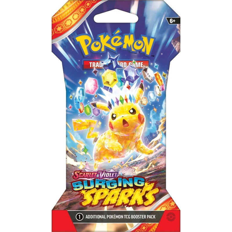 Pokmon Pokemon TCG Surging Spark C Single Booster Pack C
