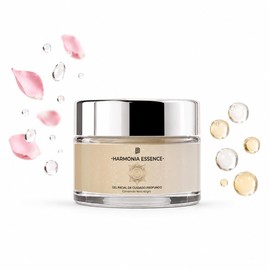 Crema Facial - Beauty Freedom Harmonia Essence Tarro De 60ml - Con Rosa Mosqueta, Centella Asiática, Vitamina E Y Romero - Uso de día y noche - Efecto