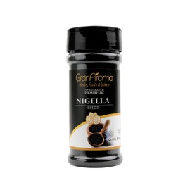 GranAroma Nigella Seeds, Whole, Nutty Flavor, Cooking Spice (4.3 Ounce)