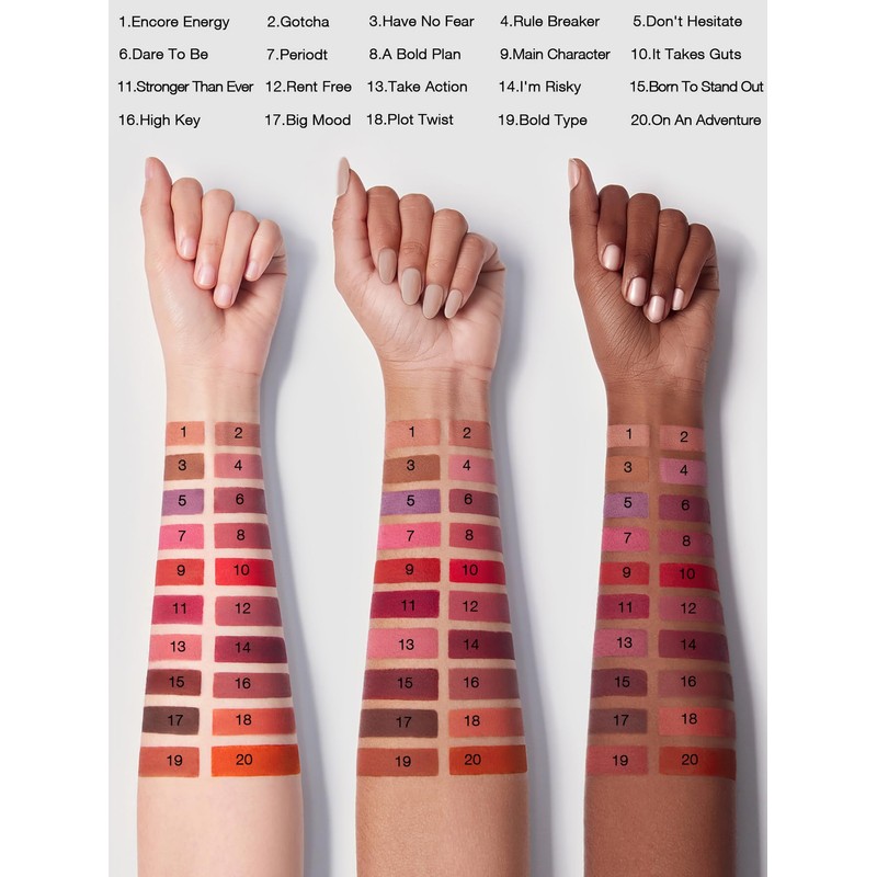 SHEGLAM Dynamatte Boom Waterproof Matte Lipstick Long Lasting Transfer Proof