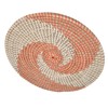 Wall Basket Natural Rattan Exquisite Rustic Decorative Hanging Woven Wall