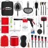 GPUSFAK 39Pcs Car Wash Cleaning Kit with Foam Gun Sprayer