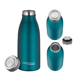 ThermoCafé Drinking Bottle, Insulated Water Bottle, Insulated Bottle, Thermos Flask. 0.35 l Mat Teal