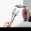 10in Adjustable Wrench 180° Rotating Flexible Head Multifunctional Wrench for