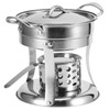 Stainless Steel Hot Pot Stove Outdoor Camping Hot Pot Stove