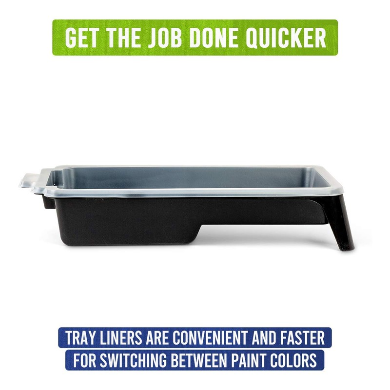 PD Supreme 10.2 cm (4-Inch) Paint Tray Liners (10 Pack),
