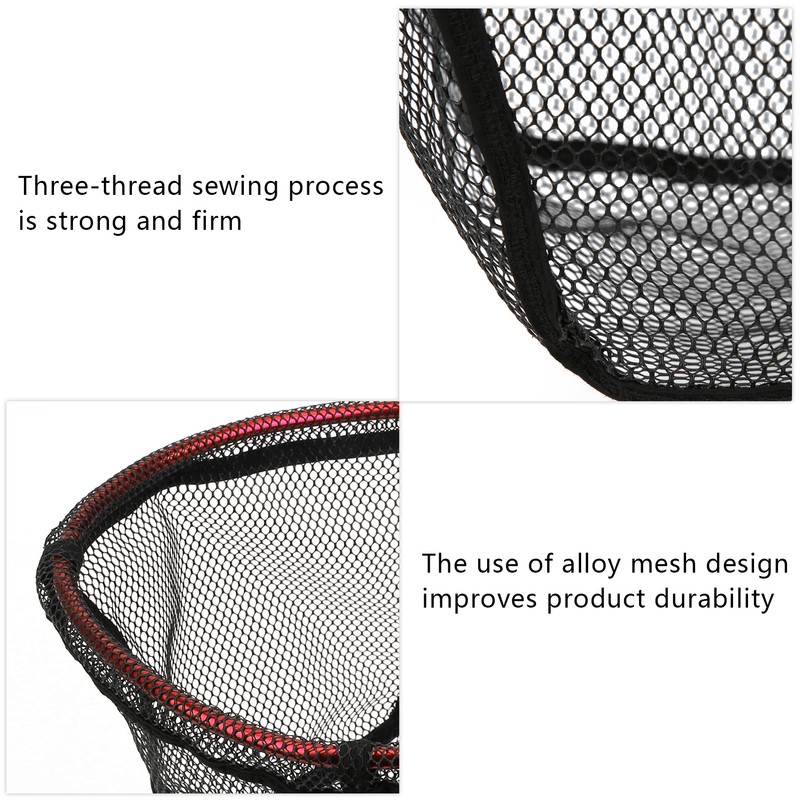 Fishing Net Bag Aluminium Alloy Handheld Diddlenet Lure Portable Small