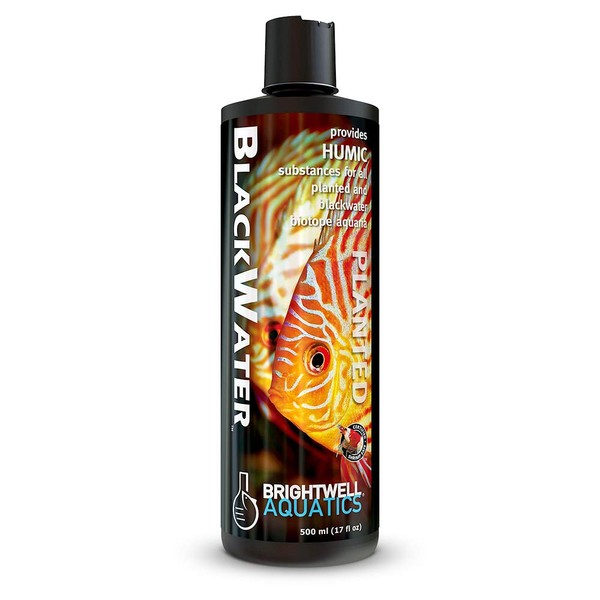 Brightwell Aquatics Blackwater - Liquid Humic Substance Conditioner for Planted and Freshwater Biotope Aquariums