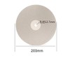 SUPERTOOL Diamond Wheel 120mm 8" Diamond Coated Flat Disc 800
