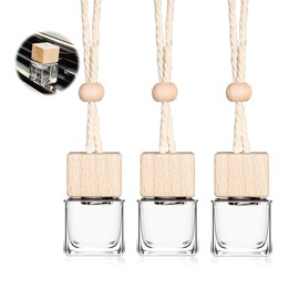 YISOWUH Car Air Fresheners 3-Pack Car Freshener Vent Clips, Long Lasting Hanging Car Freshener for Auto and Home, 3pcs Vanilla