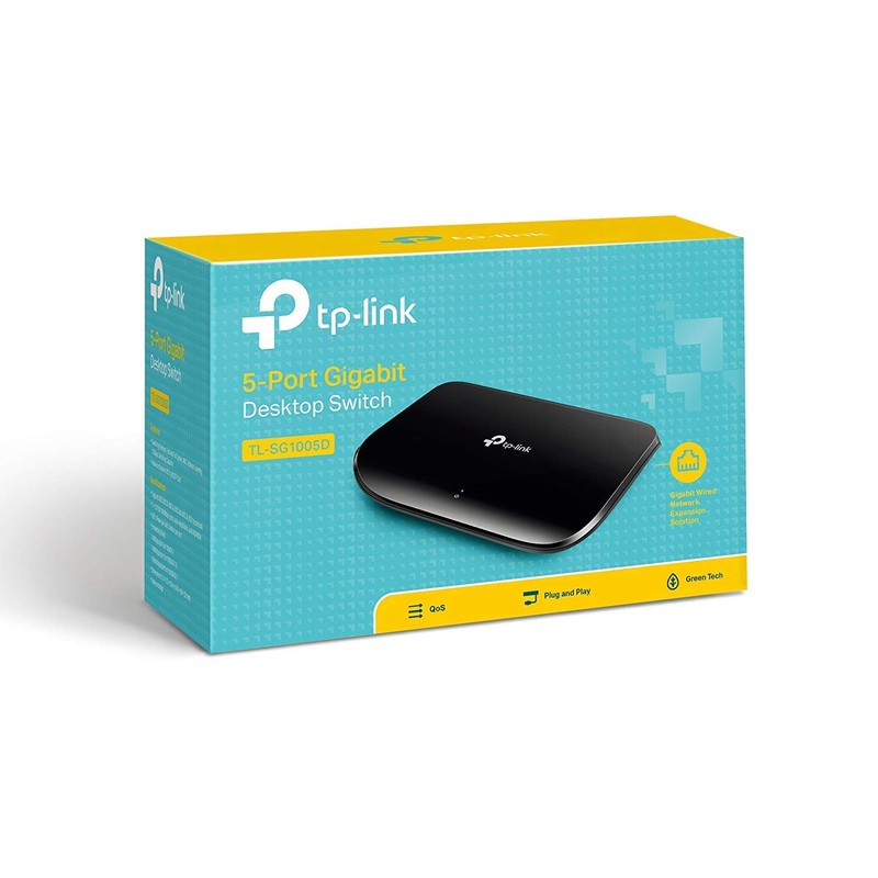 TP-Link 5 Port Gigabit Ethernet Network Switch | Plug and