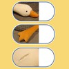 Stuffed Animal Toy Big White Goose Shape Simulation Design Cute