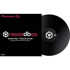 Pioneer RB-VS1-K Single Black Control Vinyl Disc for rekordbox DJ
