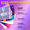 34PCS Outer Space Cognitive Flash Cards,Cognitive Pictures Flashcards for Space
