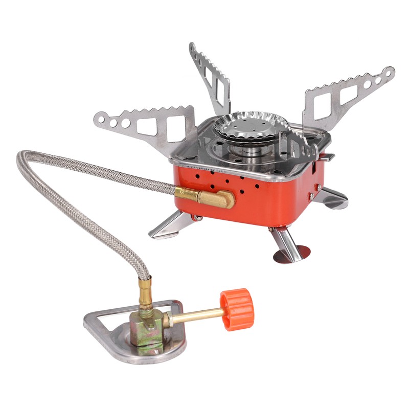 Foldable Camping Stove Stainless Steel Aluminum Alloy Portable Backpacking Stoves