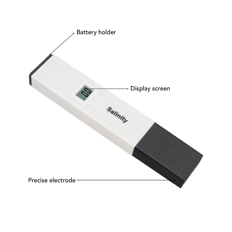Digital Salt Tester, Accurate Salinity Meter for Kitchen Food, Brine