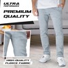 Ultra Performance 3 Pack Mens Fleece Wide Leg Sweatpants with