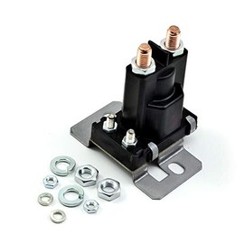 Bubbacare Sno-Way Genuine OEM 96002086 Solenoid Switch - Relay, Electromagnetic Actuator, Black, Automatic Operation