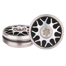 NA 2pcs Black Golf Weights for Odyssey Stroke Lab, O-Works, White Hot OG Putters (2x15g)