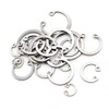 160PCS Metric 304 Stainless Steel C-Clips Internal Retaining Ring Assortment