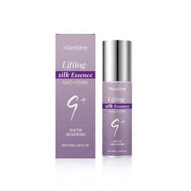 Lifting Silk Essence Serum - Suero facial hidratante NAD+ y PDRN, bloqueo de humedad y soporte para brillo de la piel, 1.69 onzas líquidas