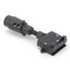 Trailer Adapter 7 Pin Round Male Plug to 7 Pin