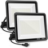 YANYCN 2 Pack 300W LED Flood Light Outdoor,2000W Equivalent 43500LM