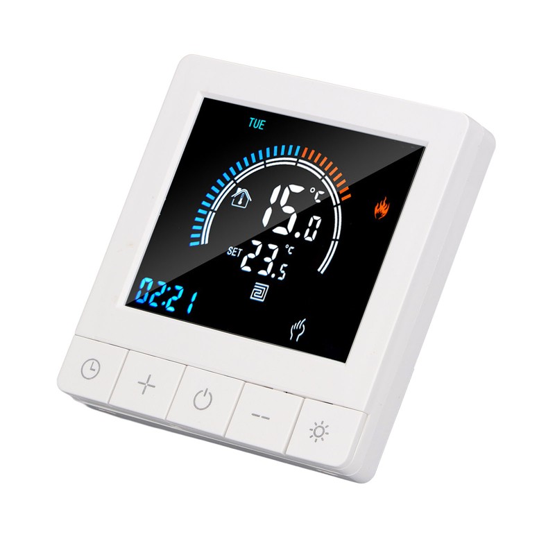 Programmable Smart Thermostat Electric Heating Smart Thermostat Digital LCD Display