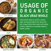 Jiva Organics Organic Urad Whole 2LB Bag - Black Gram