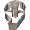 Staedter Haus Cookie Cutter edelstahl 6,5 cm, silber, Nummer 6/9