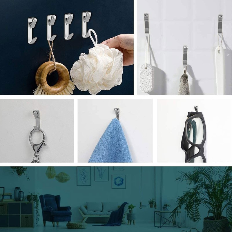 Picture Hanging Hooks, 50 Pcs Heavy Duty 10-50 lbs Picture