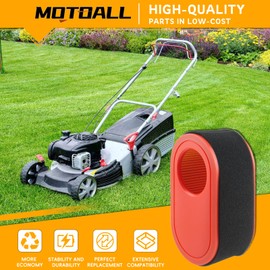 MOTOALL 951-12260 Air Filter 951-12690 Oil Filter for Craftsman Powermore LT4200 T1000 420CC T1200 R1000 CC760ES for Troy-Bilt TB30R Lawn Mower 937-05065 with Spark Plug