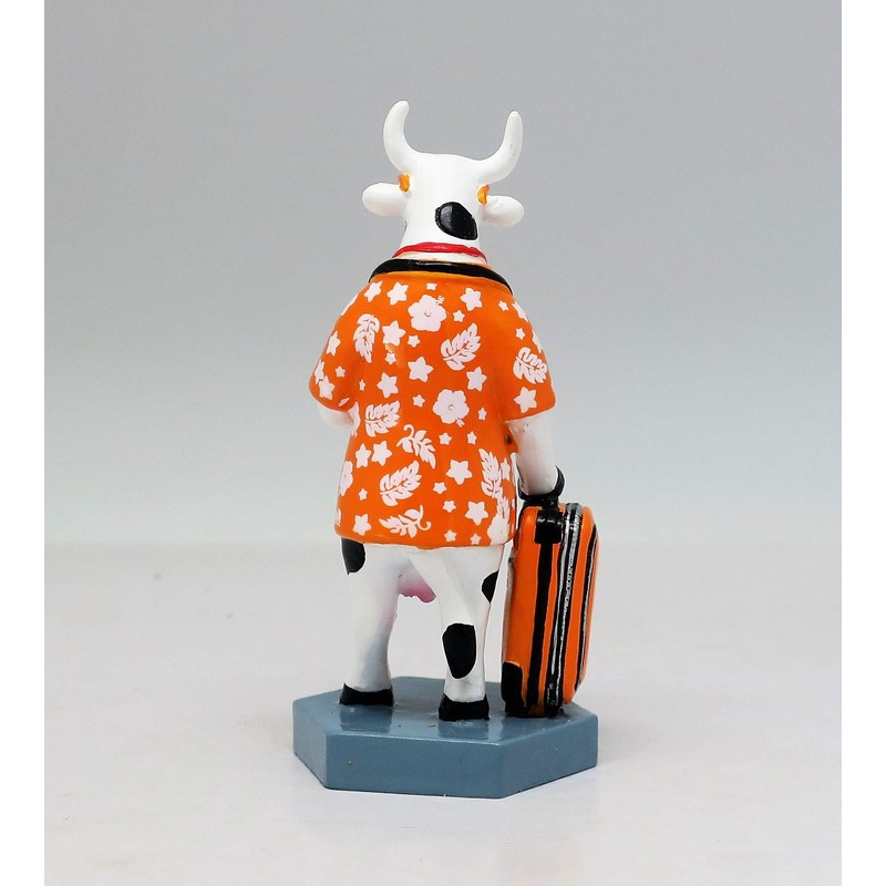 Cowparade Mini Cow - Vacation Cow (S) - resin, 6,5